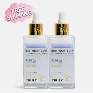 Truly Birthday Suit Restoring Body Serum ~ 2 Pack (discontinued serum)